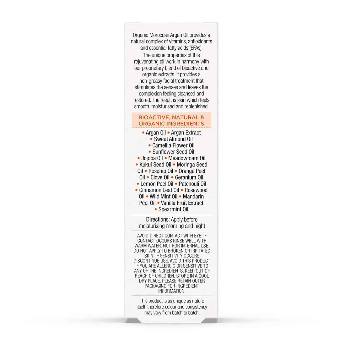 Dr. Organic Argan Facial Serum 30 ml