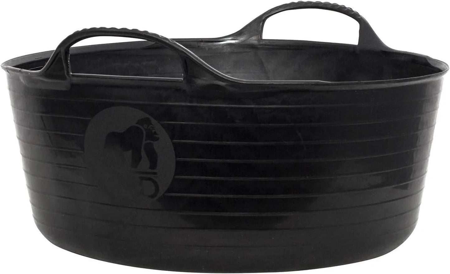 Tubtrug Flexible Black Gorilla Small Shallow 15 Liter/4 Gallon Capacity