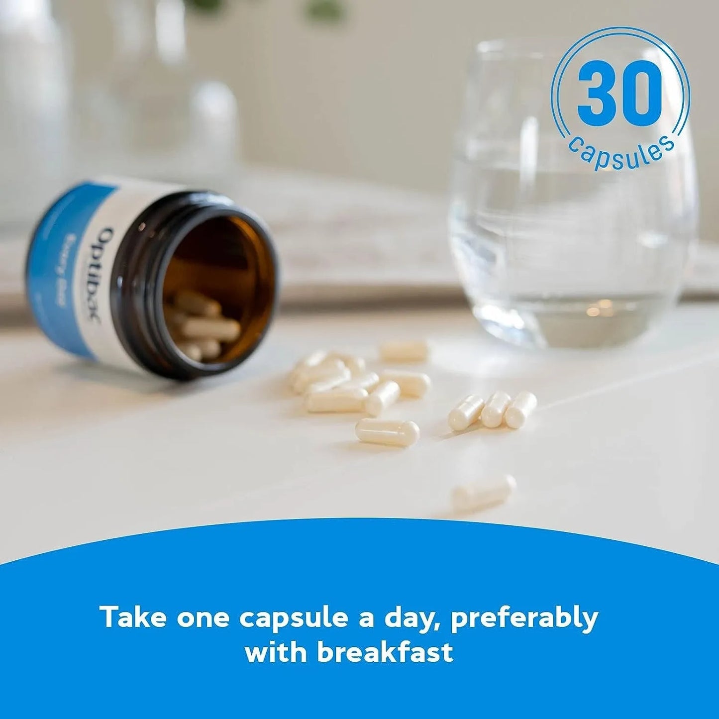 Optibac Probiotics Everyday 30 Capsules for Daily Wellness