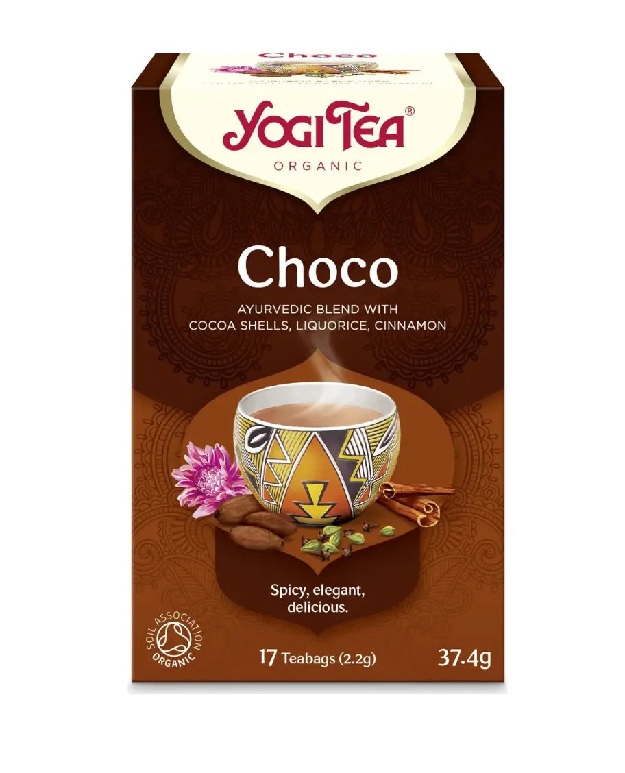 Yogi Tea Choco 17 Bags of Blissful Chocolate-infused Herbal Delight