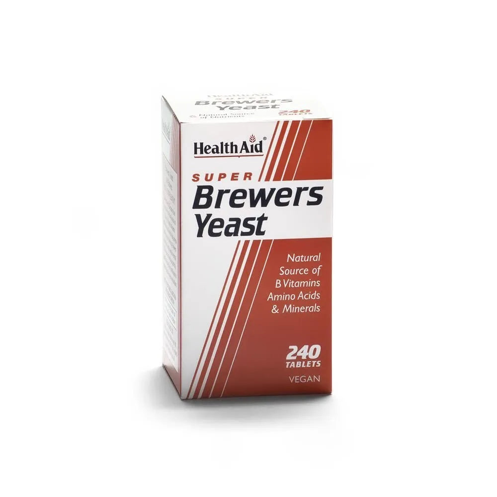 Health Aid Super Brewers Yeast 240 Tablets for Nutritional Support