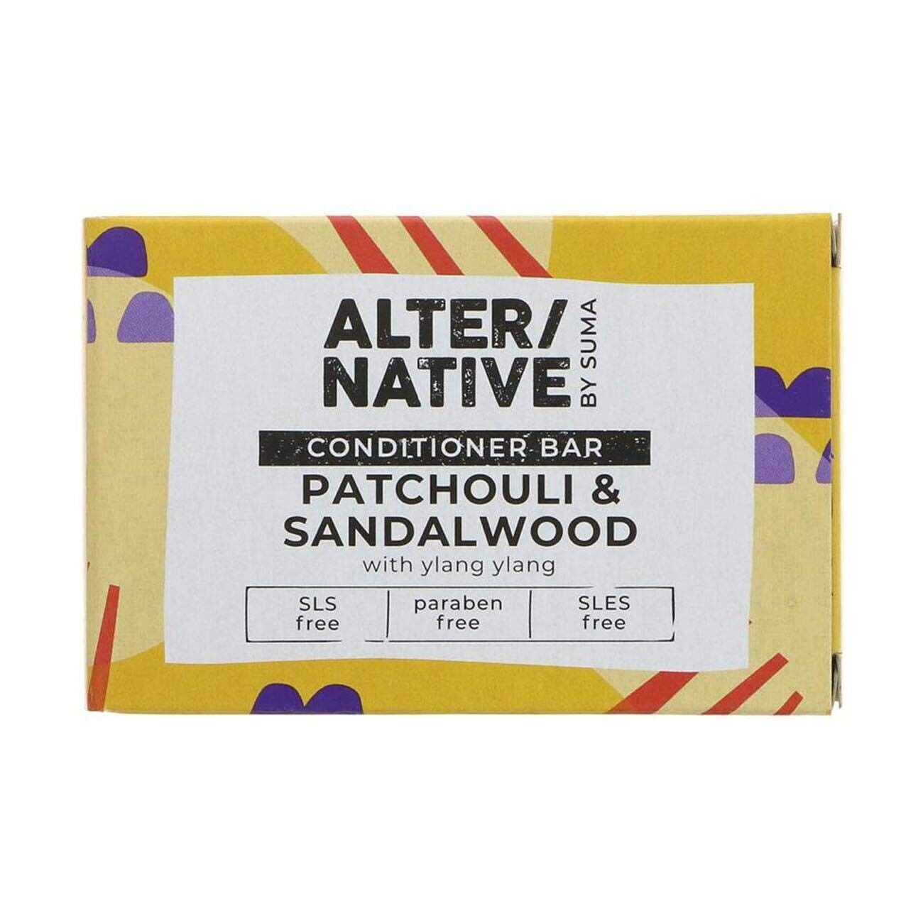 Alter Native Patchouli & Sandalwood Conditioner Bar 90g of Natural Care