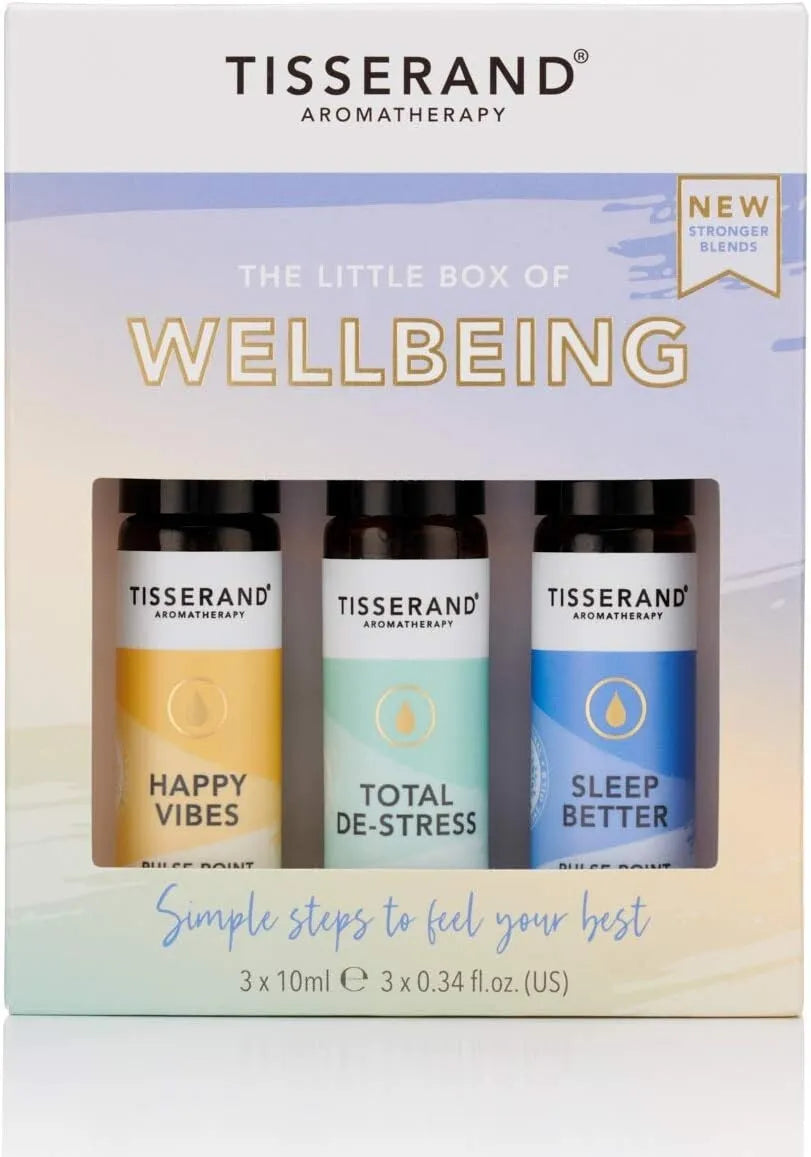 Tisserand Aromatherapy Little Box of Wellbeing Essential Oils Set
