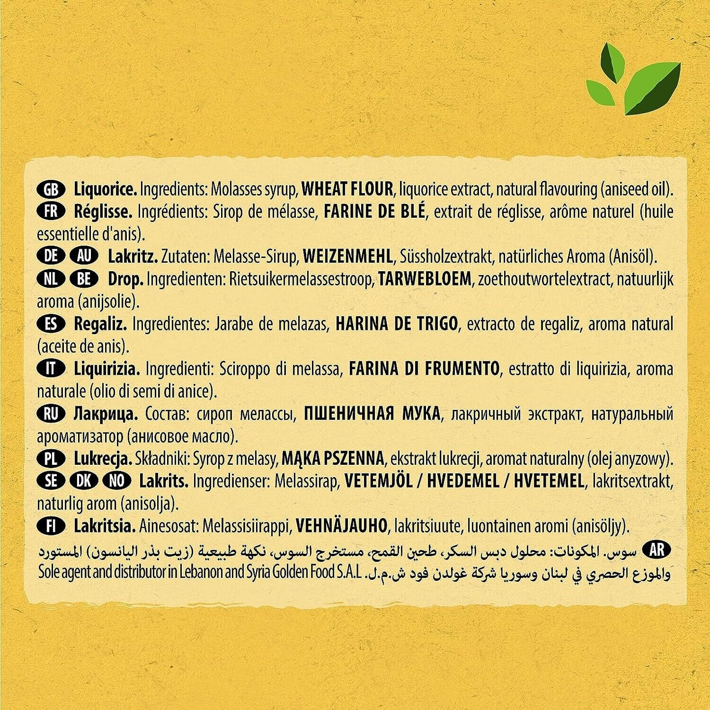 Panda Natural Original Liquorice 240g of Classic Flavor