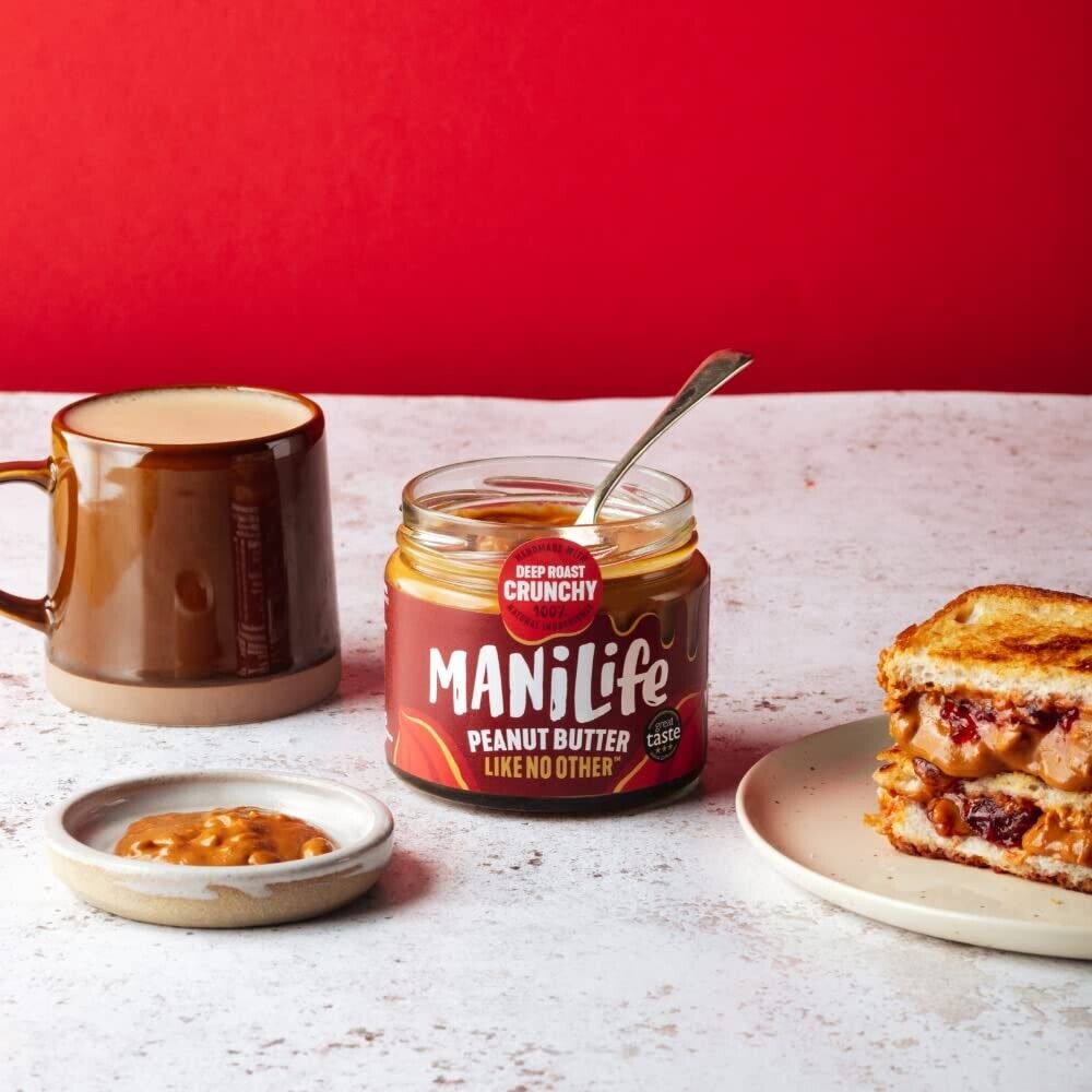 Deep Roast Crunchy Peanut Butter 295g of Rich Flavor