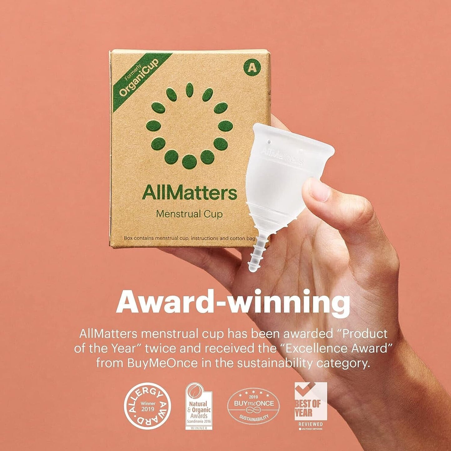 All matters Menstrual Cup Size B Post-birth. Award-Winning