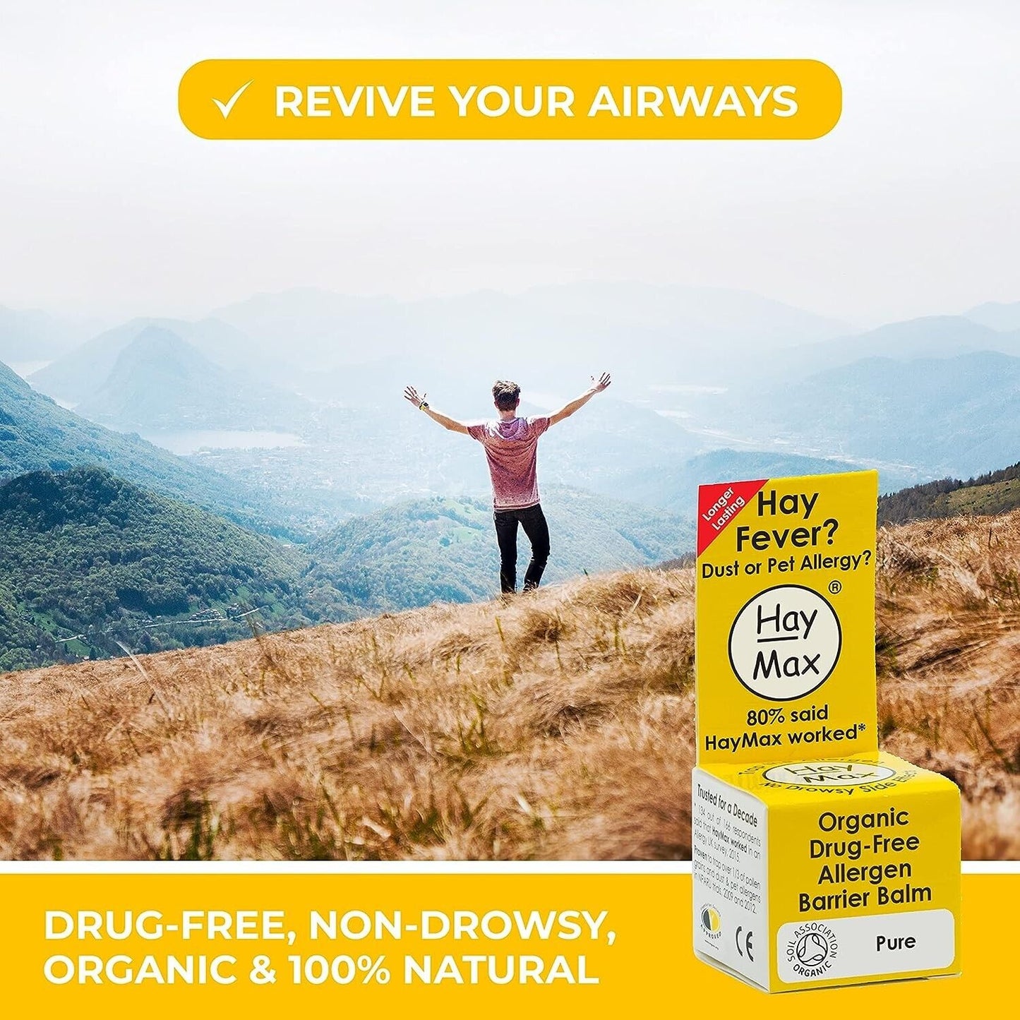 HayMax Organic Pollen Barrier Balm 5ml