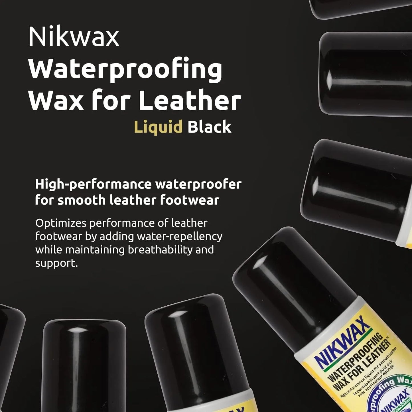 Nikwax Leather Waterproofing Liquid Maintain Leather's Water Resistance