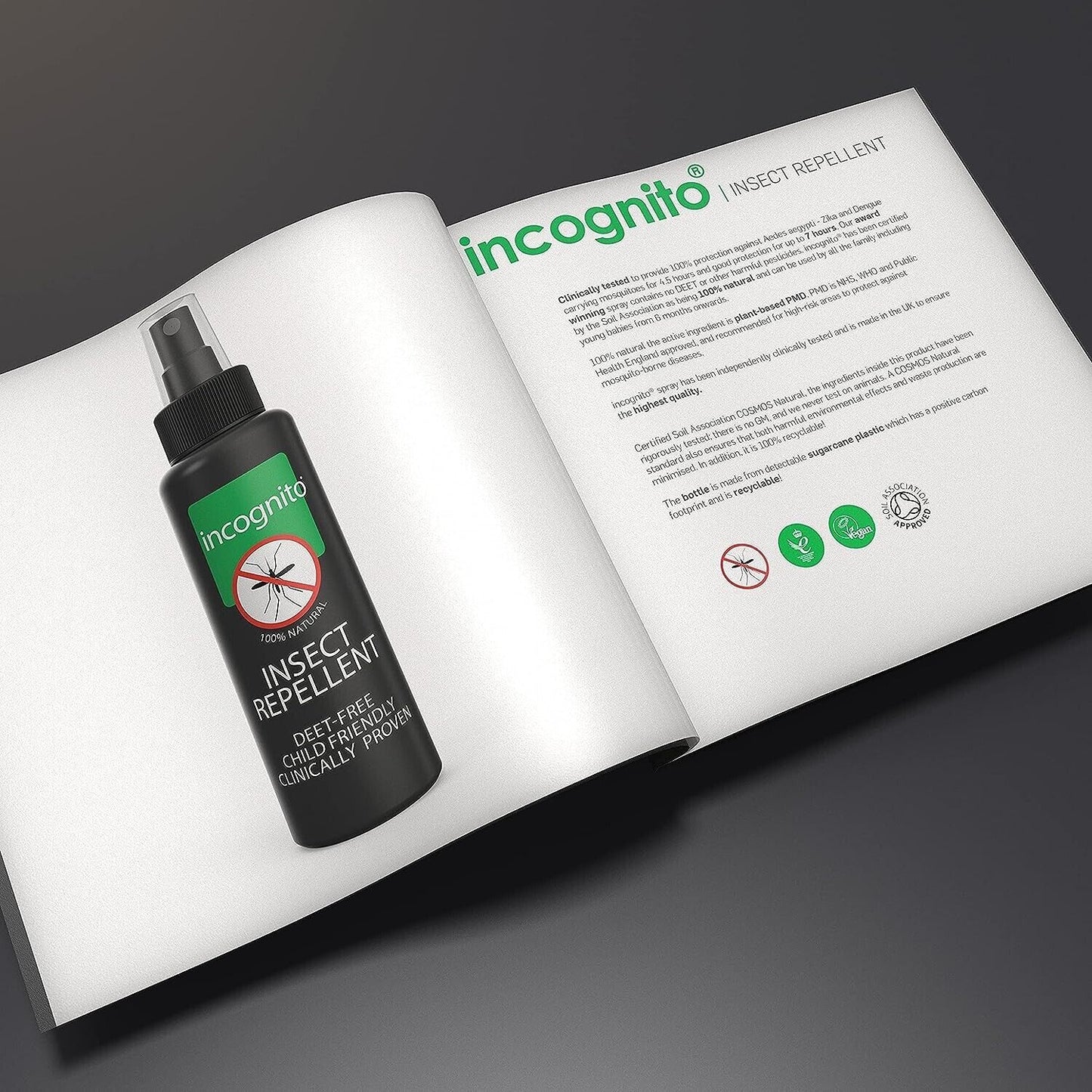 Incognito Insect Repel Spray 100ml for Natural Protection