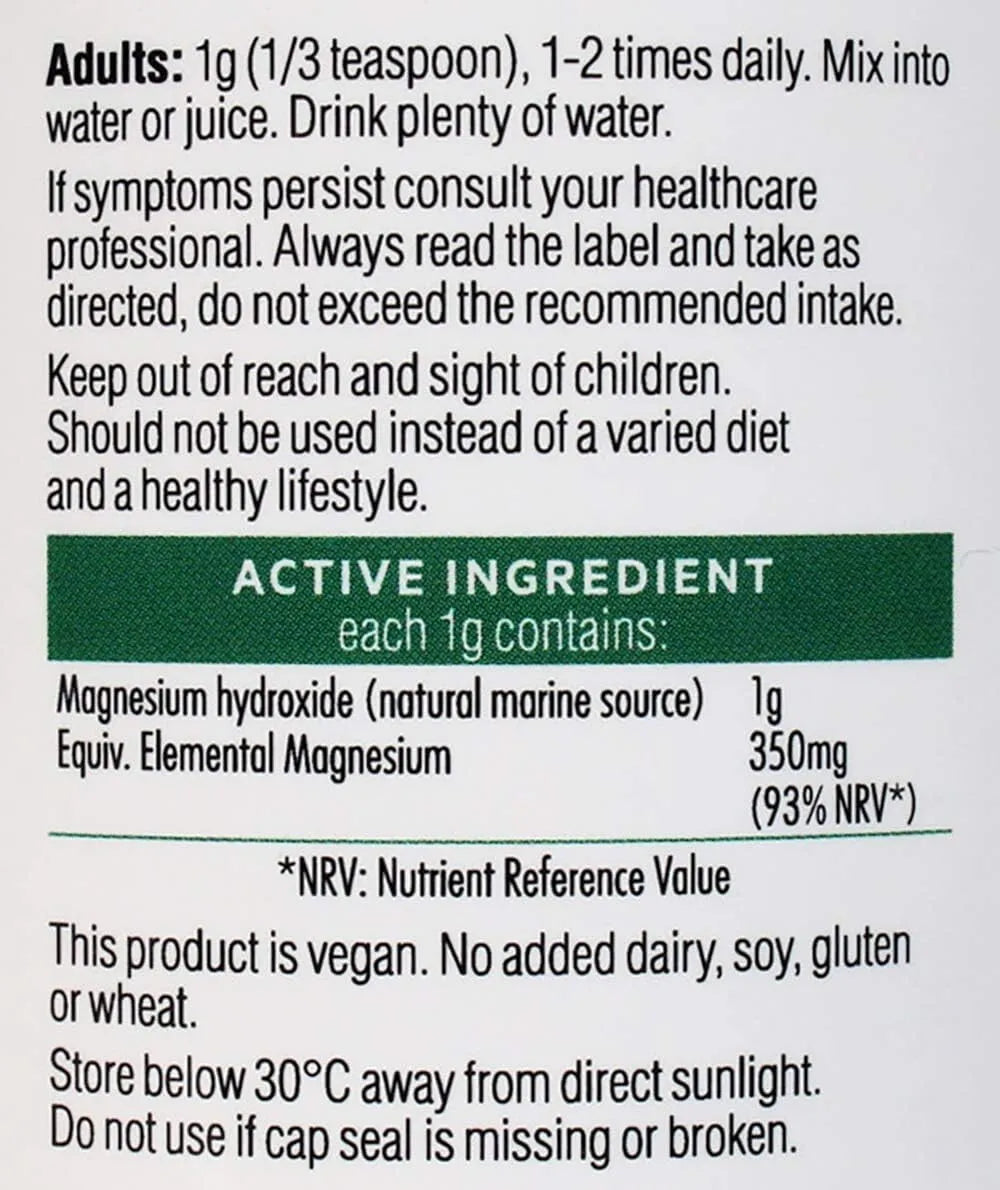 Lifestream Natural Magnesium Pure Marine Powder