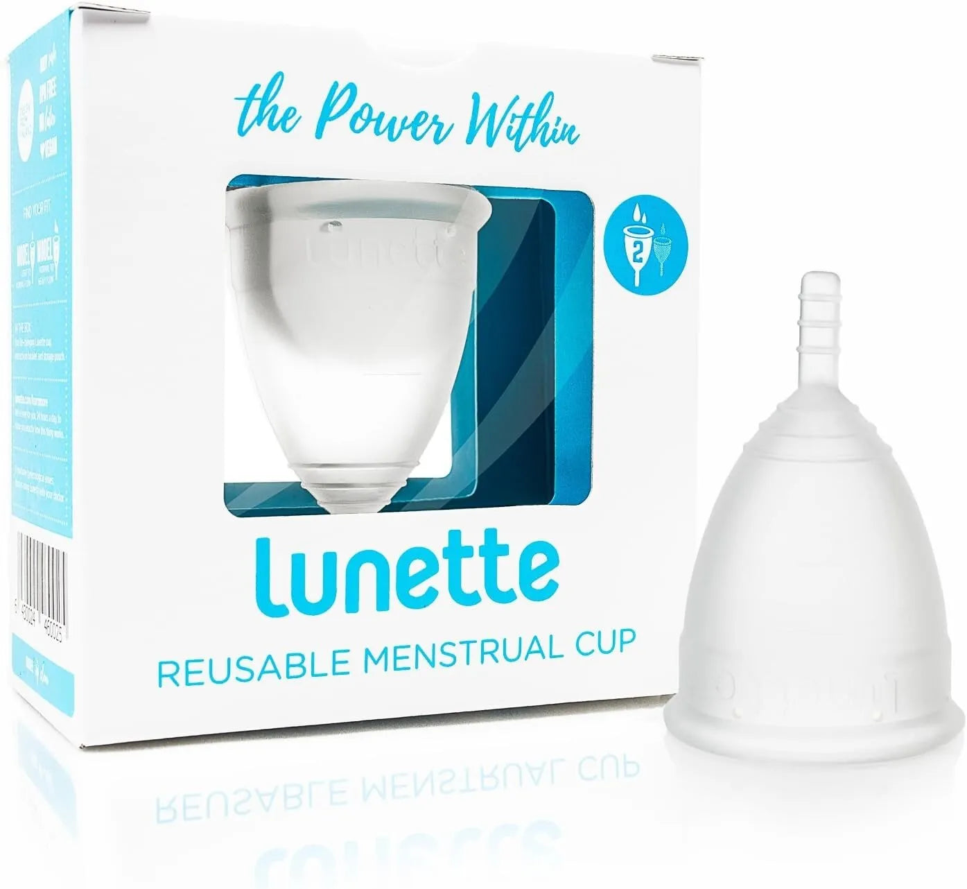 Lunette Reusable Menstrual Cup model 2 For Normal Or Heavy Flow