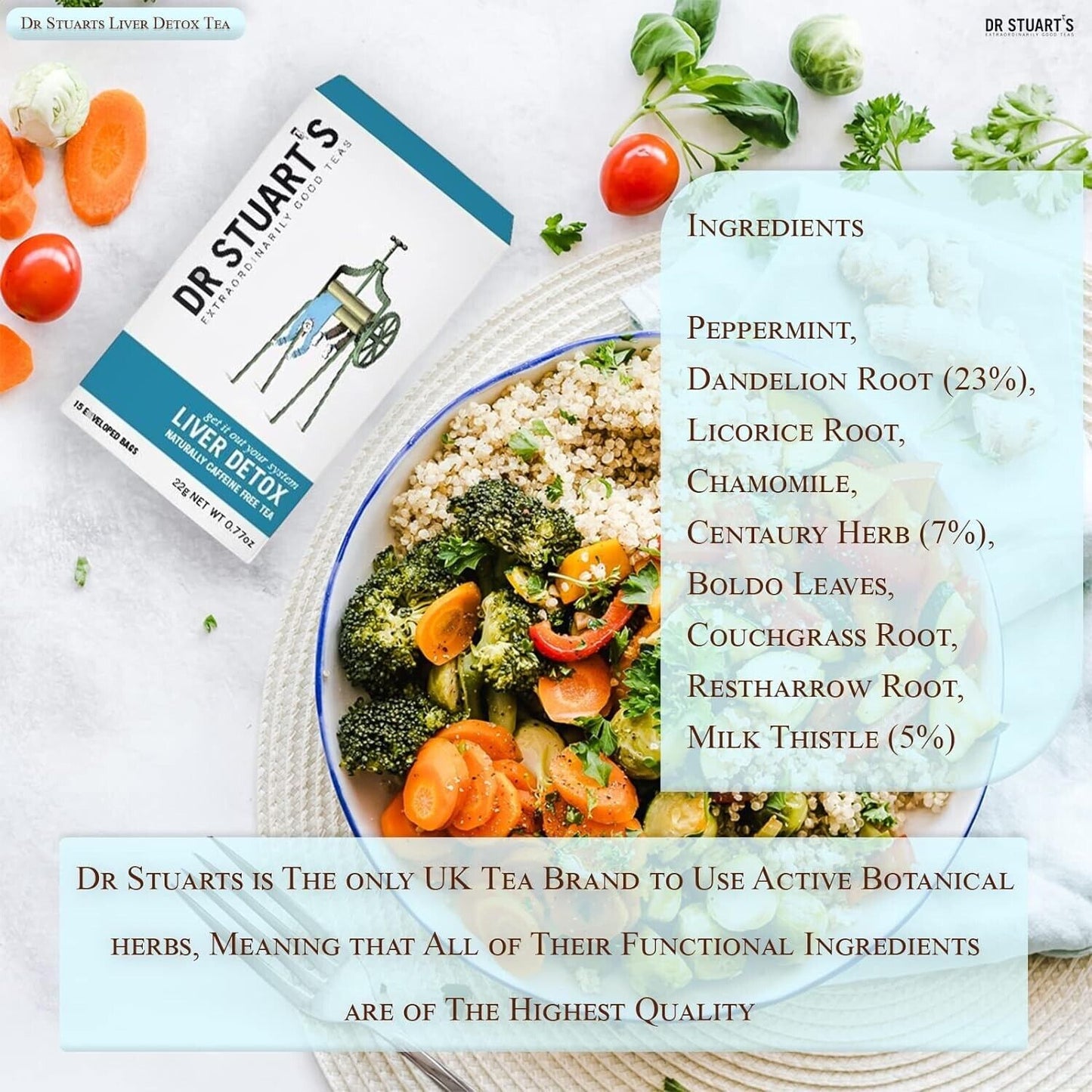 Dr Stuart’s Liver Detox Tea 15 Bags