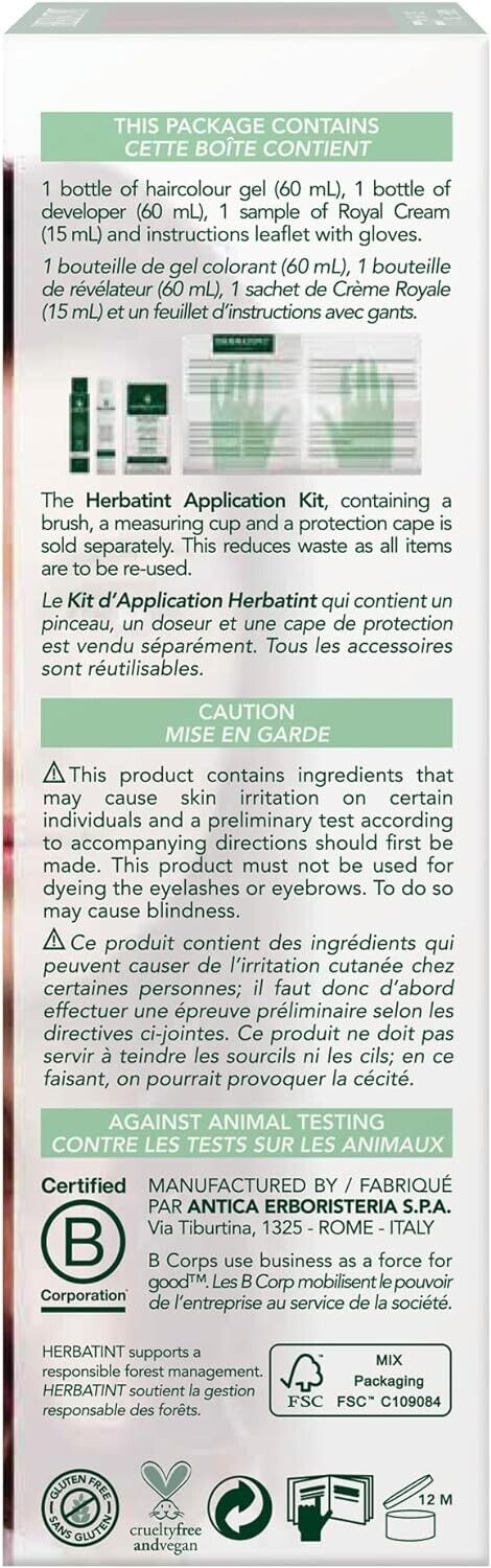 Herbatint 7R Copper Blonde Hair Colour - 150ml, Ammonia-Free