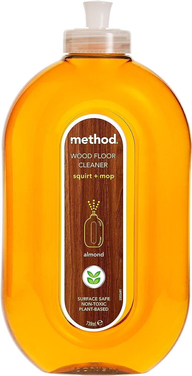 Method Almond Wooden Floor Cleaner 739ml of Natural Clean