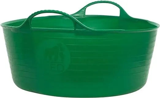 Tubtrug Flexible Green Extra Small 5 Liter/ 1.3 Gallon Capacity, Toy Storage, Laundry, Gardening & More