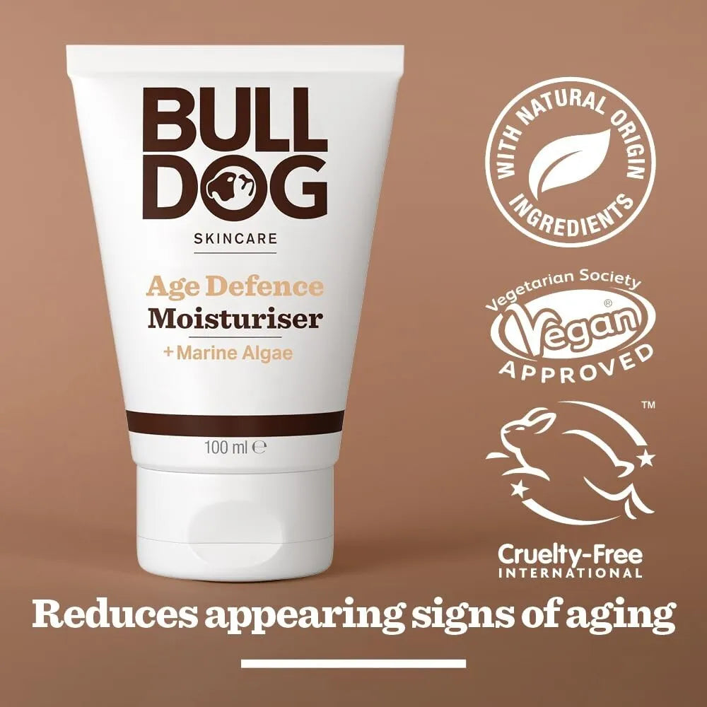 Bulldog Age Defense Moisturizer Unleash Your Skin's Full Potential! For Men