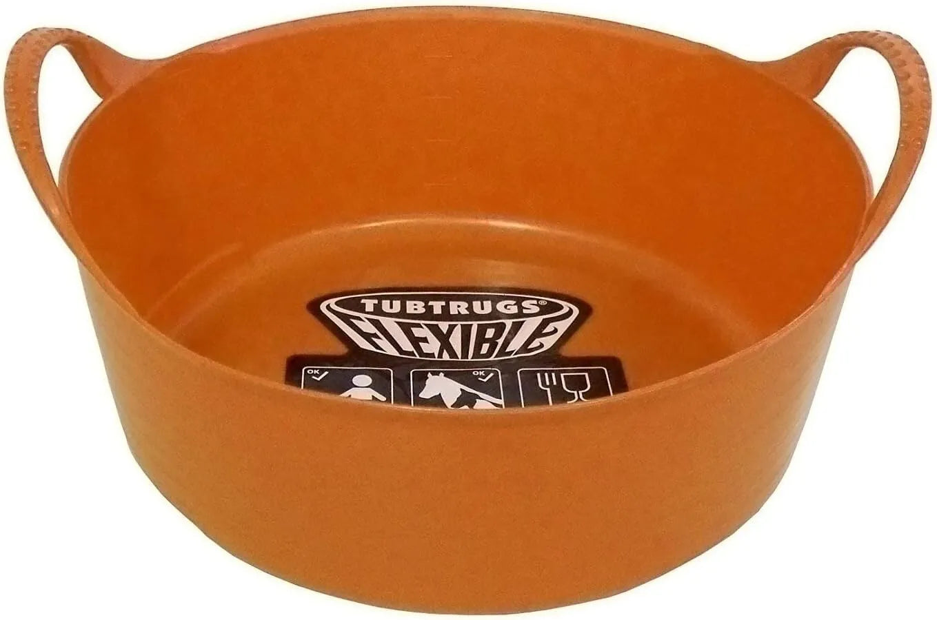 Tubtrug Flexible Orange Extra Small 5 Liter/ 1.3 Gallon Capacity