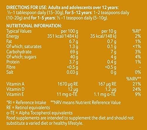 Potter Malt Extract & Cod Liver Oil 650g of Nutritional Goodness