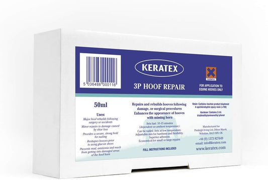 3P Hoof Repair, Keratex, Horse Hoof Care, 50ml
