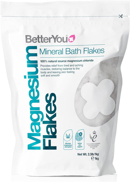Magnesium Original Bath Flakes  Natural Source of Zechstein Magnesium
