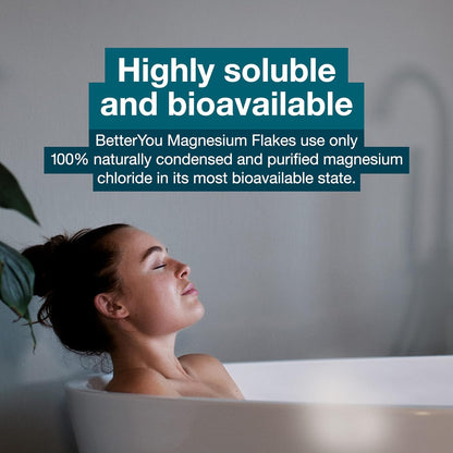 Magnesium Original Bath Flakes  Natural Source of Zechstein Magnesium