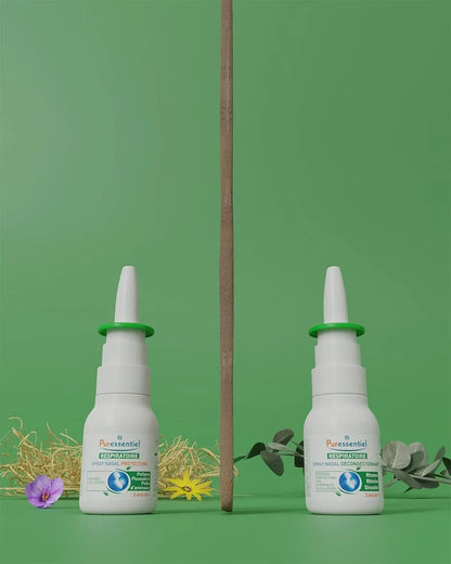 Puressentiel Respiratory Decongestant Nasal Spray for Clear Breathing