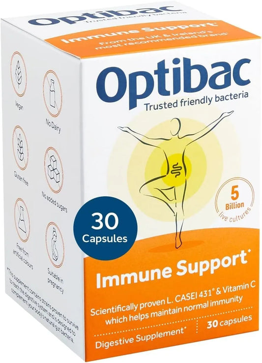 Optibac Immune Support Probiotics 30 Capsules