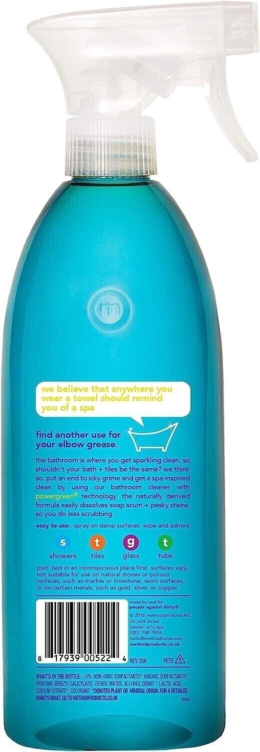 Method Bathroom Spray Eucalyptus & Mint - 828ml