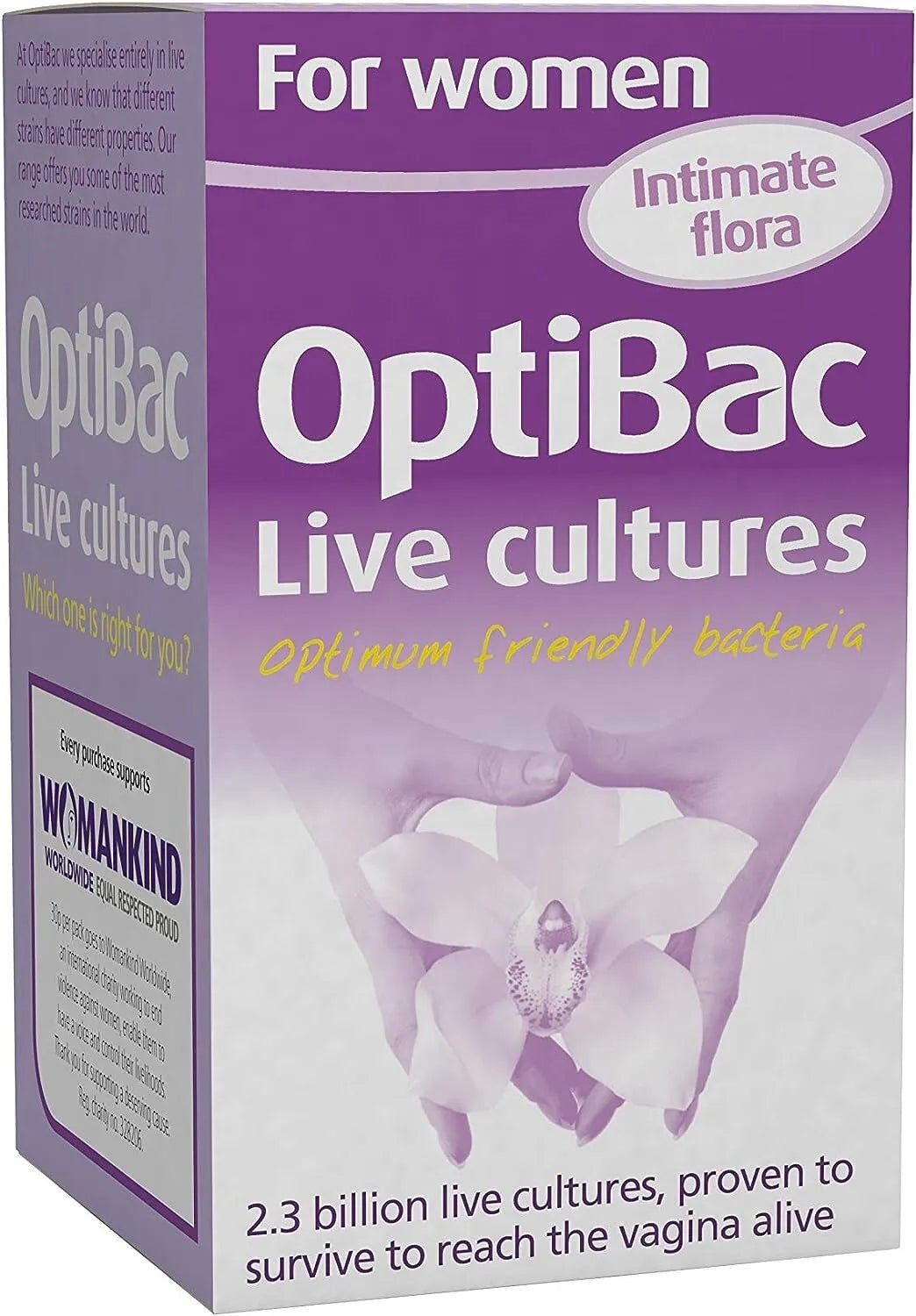 OptiBac Probiotics for Women: 30 Capsules  Digestive Support