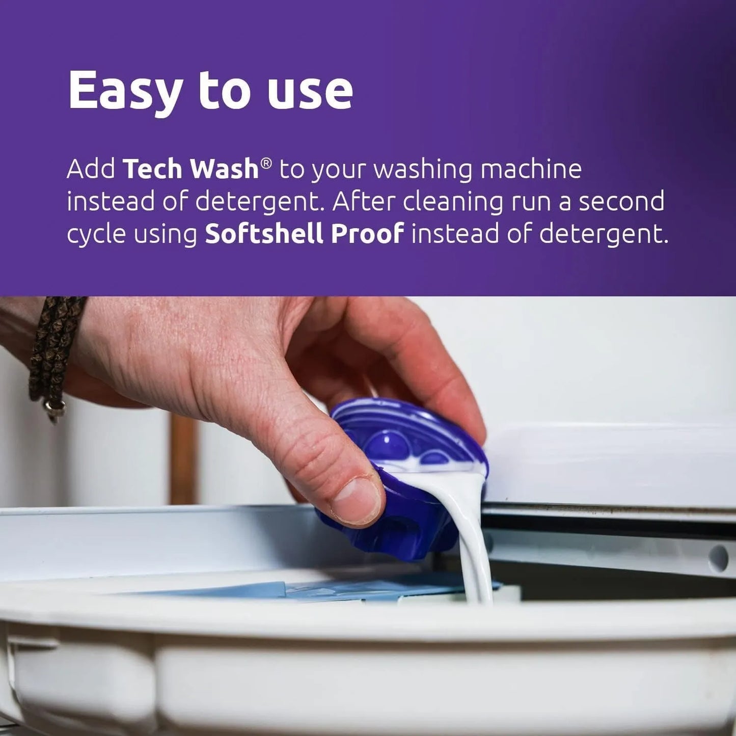 Nikwax Tech Wash & Softshell Proof Twin Pack Clean & Proof