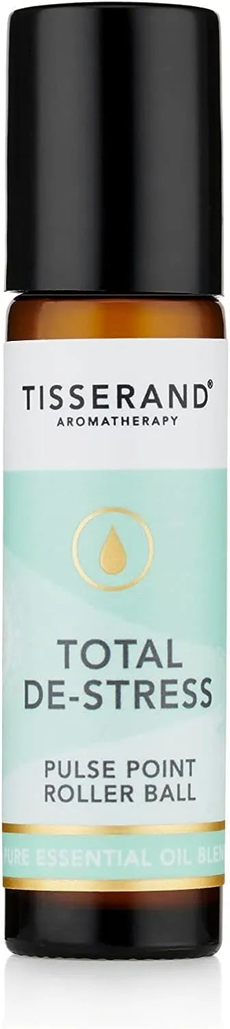 Tisserand Total De-Stress Rollerball Geranium Nutmeg & Orange