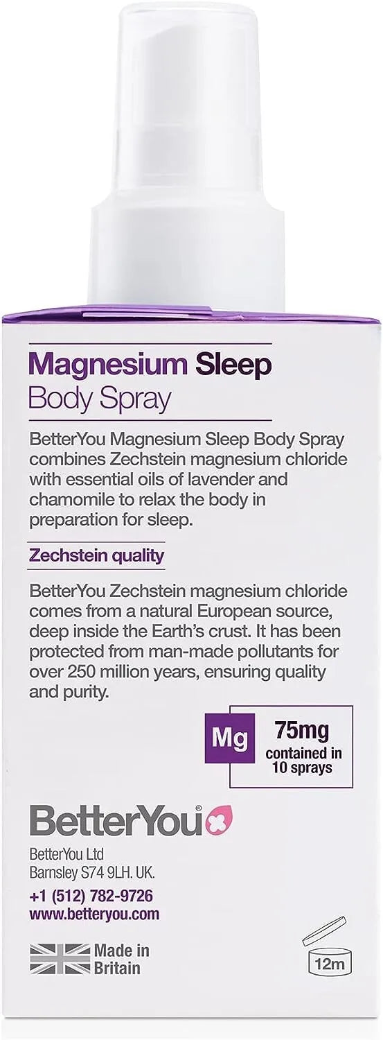 BetterYou Magnesium Goodnight Spray for Relaxation