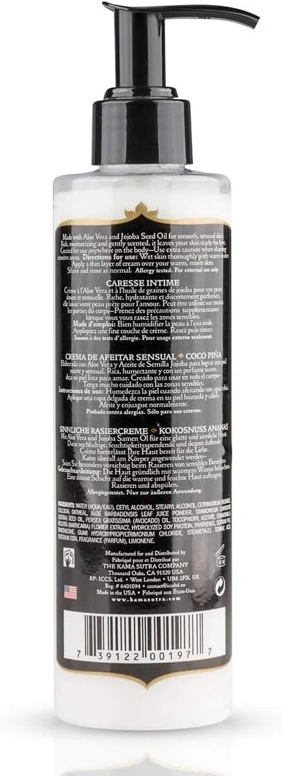 Kama Sutra Intimate Caress Shaving Cream Coconut Pineapple
