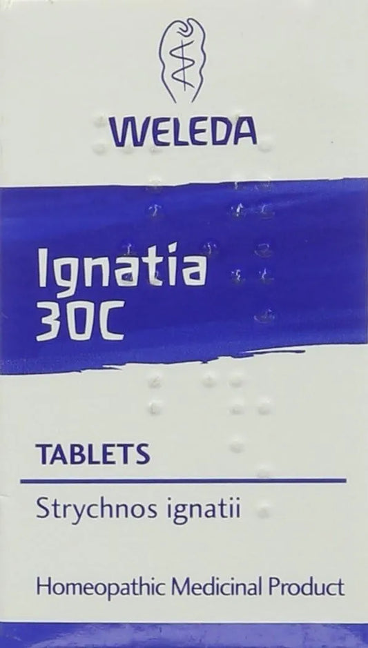 Weleda Ignatia 30C Pack of 125 Tablets - Homeopathic Remedy