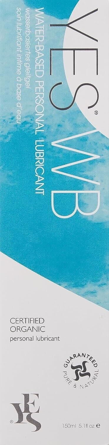 Yes Organic Water-Based Personal Lubricant - 150ml