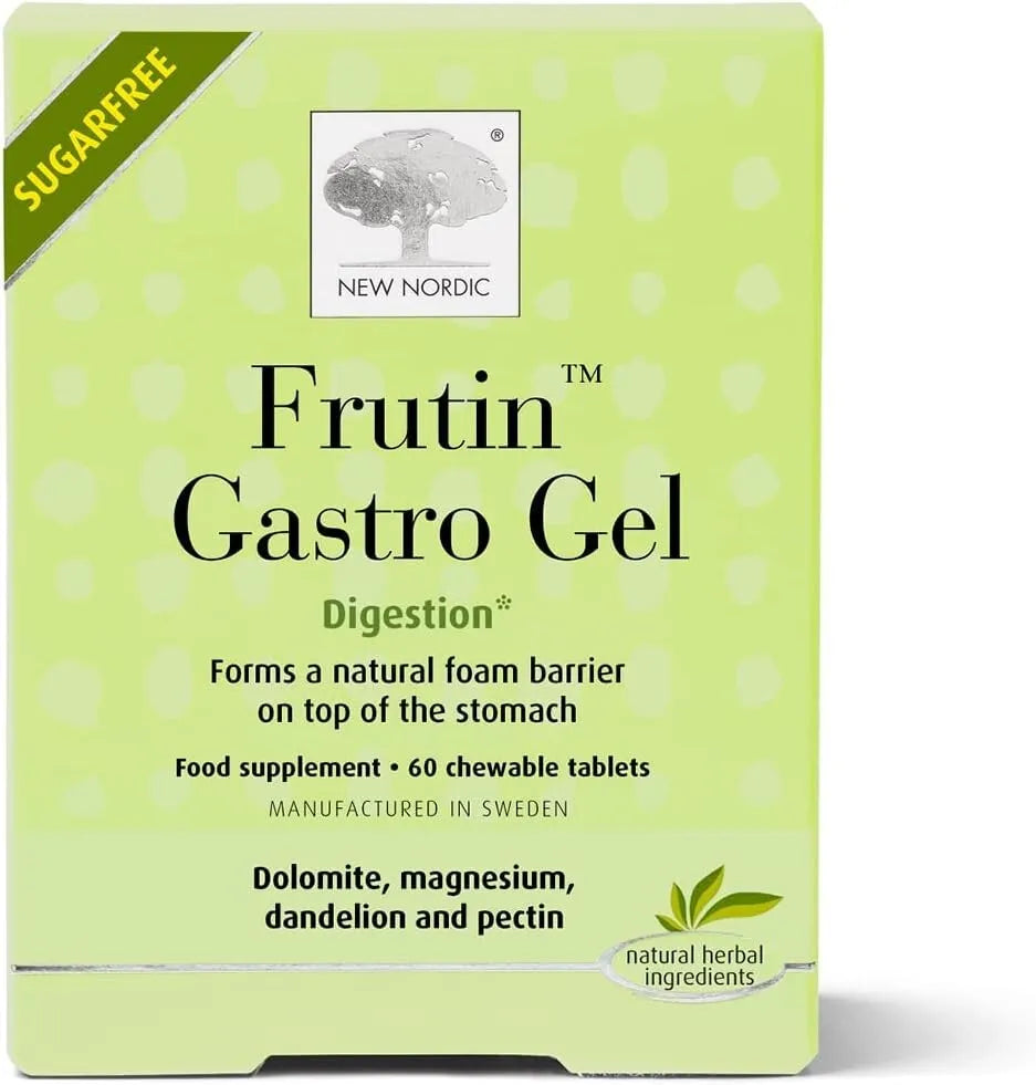 Organic Frutin Gastro Gel 60 Tablets for Digestive Comfort