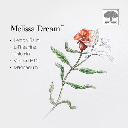 New Nordic Melissa Dream 100 Tablets for Restful Sleep