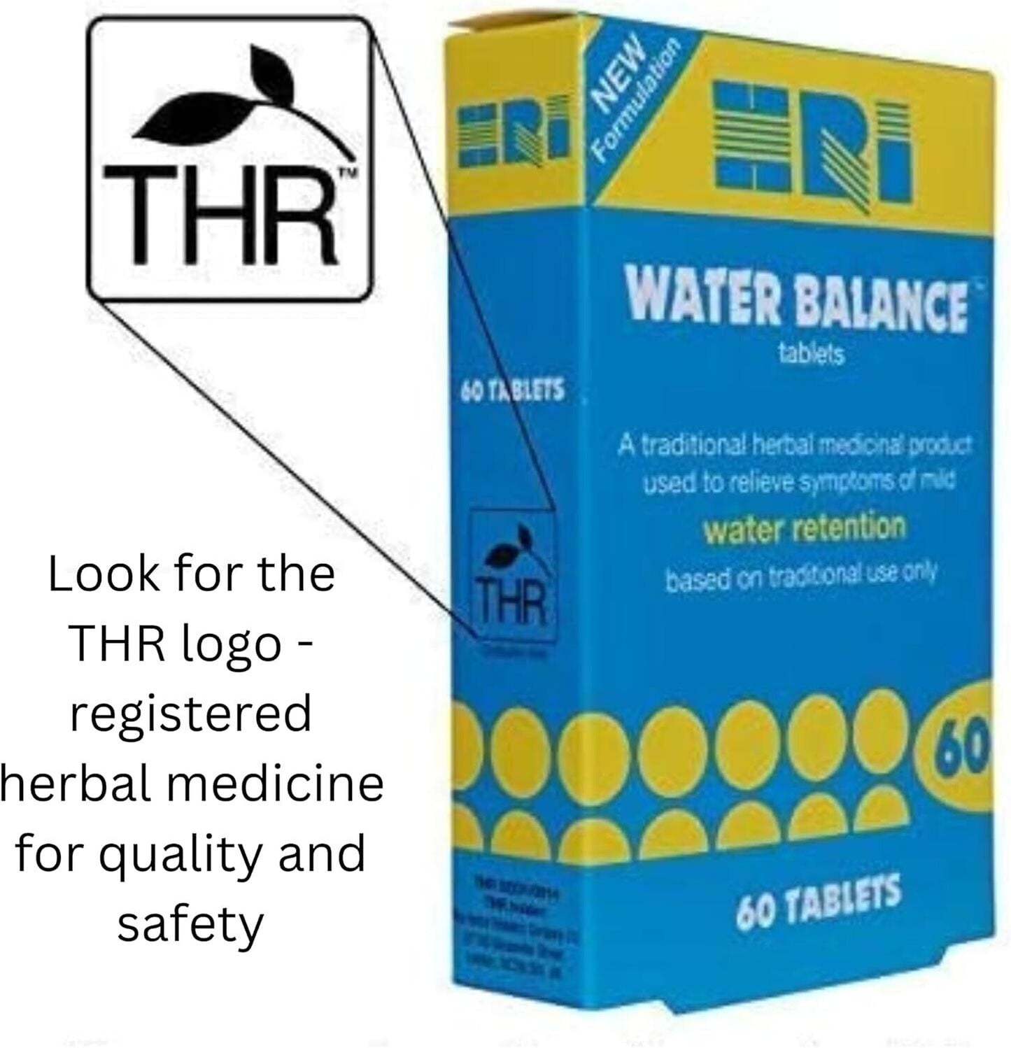 Water Balance Tablets For Mild Water Retention
