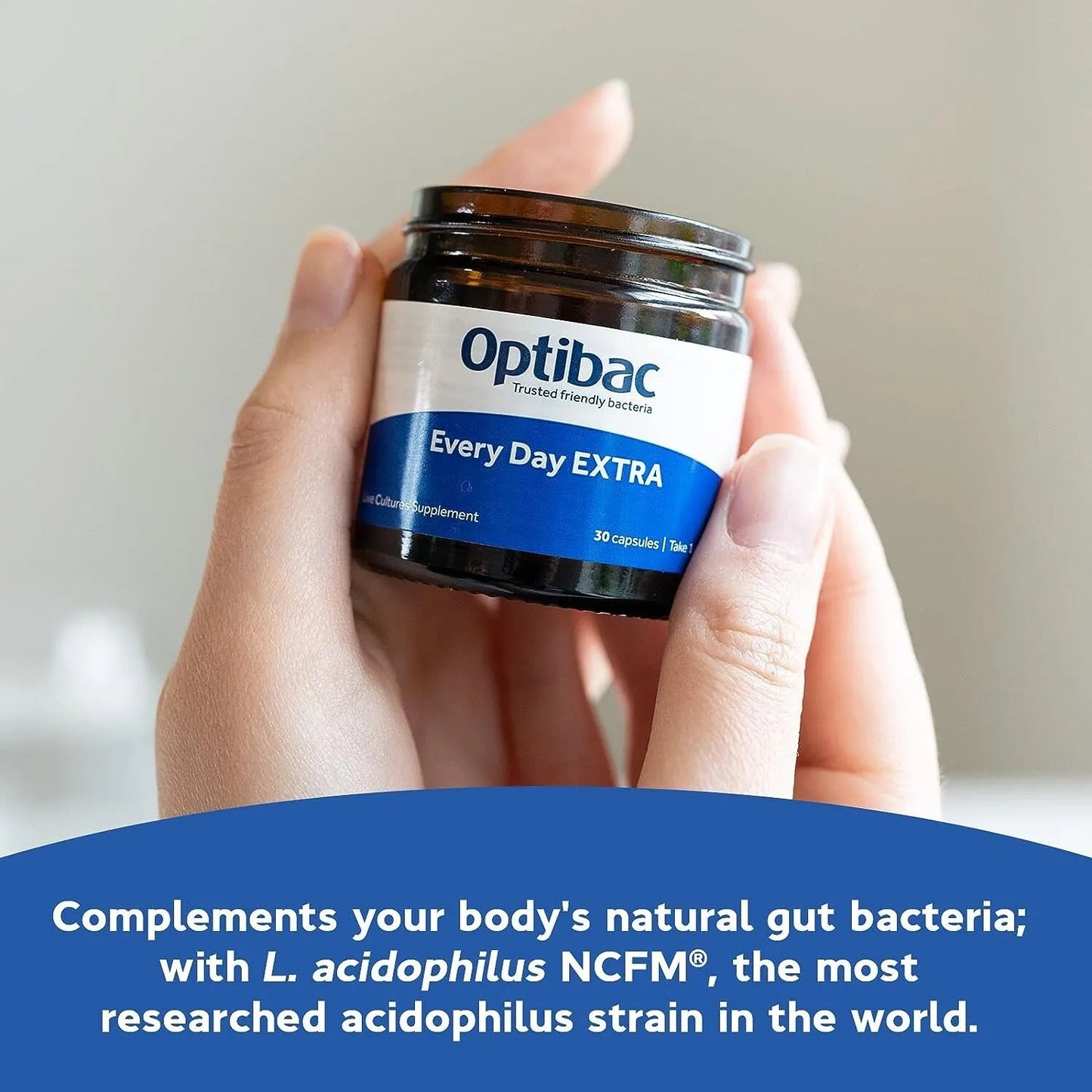 Optibac Every Day extra High-Strength Vegan Probiotic Supplement