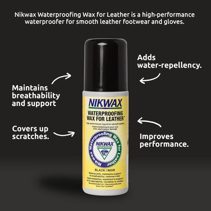 Nikwax Leather Waterproofing Liquid Maintain Leather's Water Resistance