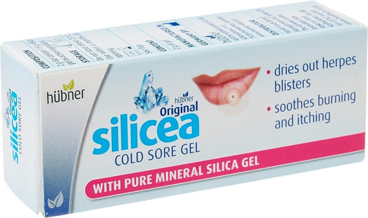 Hubner Silicea Cold Sore Lip Gel Healing Pure Silica