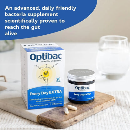 Optibac Every Day extra High-Strength Vegan Probiotic Supplement