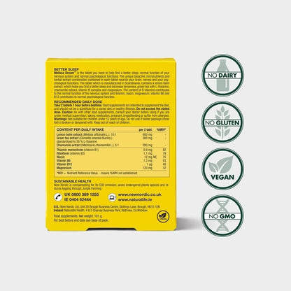 New Nordic Melissa Dream 100 Tablets for Restful Sleep