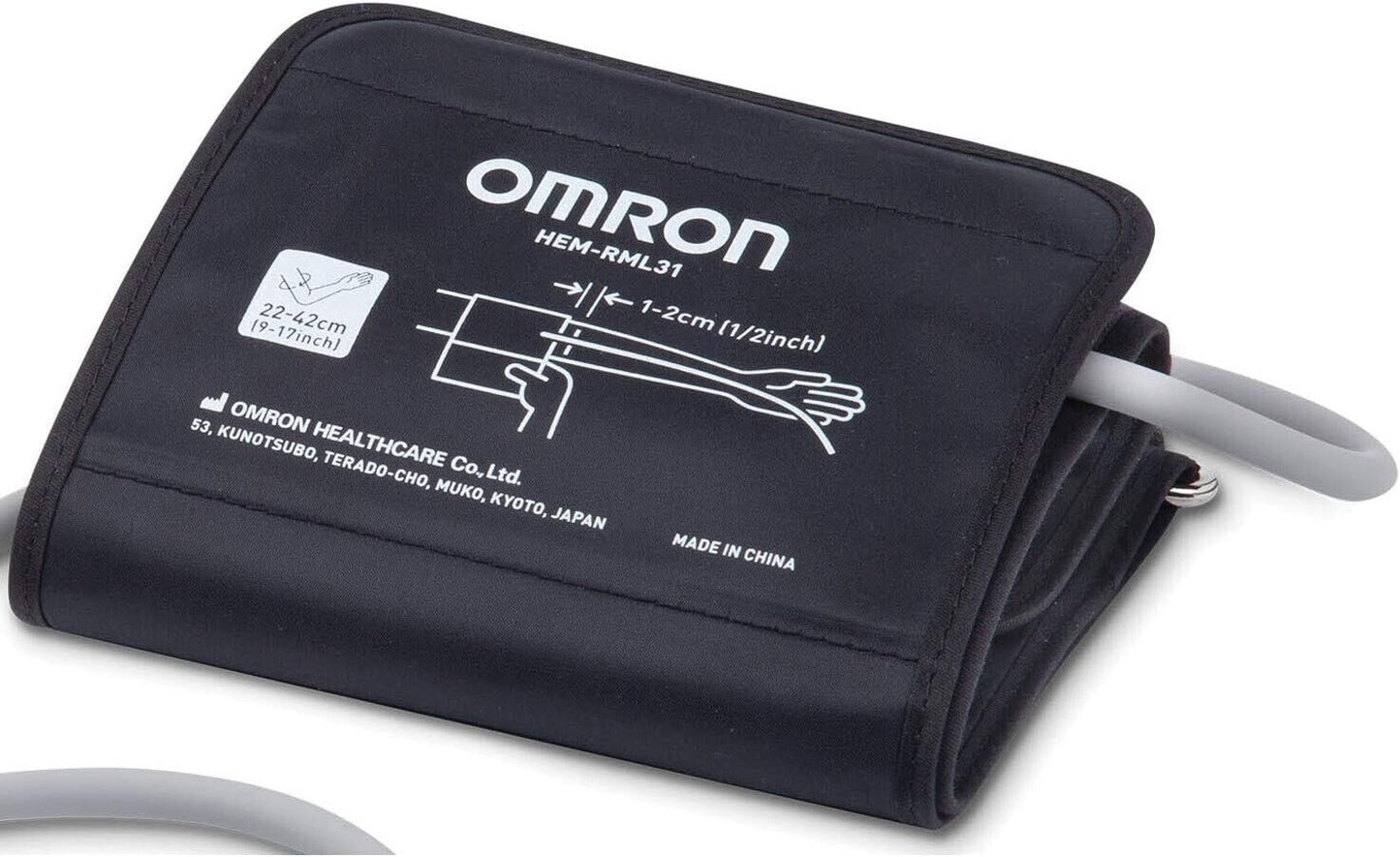 Omron Hem-rml31-b Wide Range D-Cuff (9"-17") for Precision Measurements