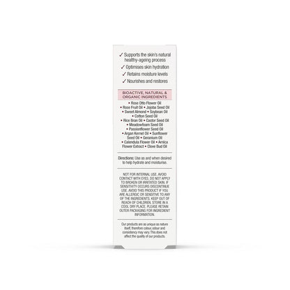 Dr. Organic Rose Otto Facial Serum 30ml Restoring Oil for Skincare