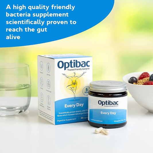 Optibac Probiotics Everyday 30 Capsules for Daily Wellness