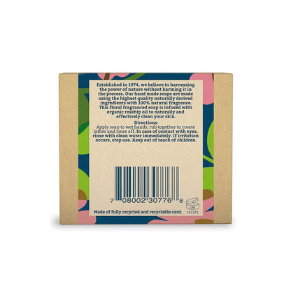 Faith in Nature Wild Rose Hand Soap Bar: 100g, Vegan, Paraben-Free