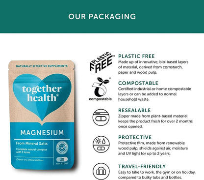 Together Health Magnesium 30 Capsules for Wellbeing