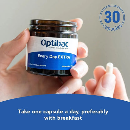 Optibac Every Day extra High-Strength Vegan Probiotic Supplement