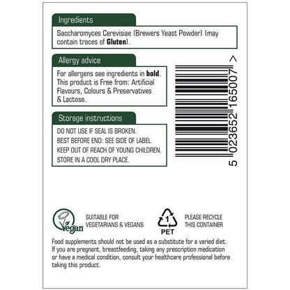 Natures Aid Brewers Yeast 300mg 500 Tablets for Vitality